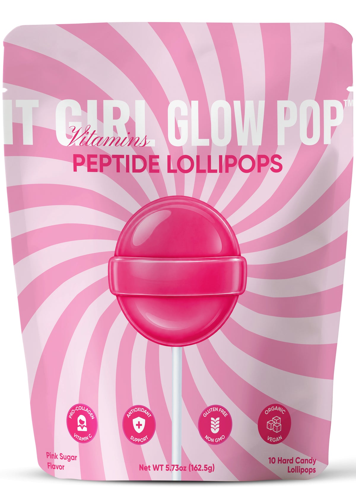It Girl Beauty Lollipops | Collagen Peptide & Vitamin C Candy