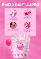 It Girl Beauty Lollipops - Collagen Peptides & Vitamin C Healthy Candy for Skin, Hair, Nails