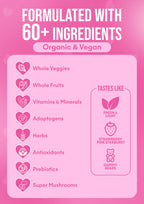 It Girl Fruit Snacks - Daily Superfoods Greens Gummies in Wild Berries