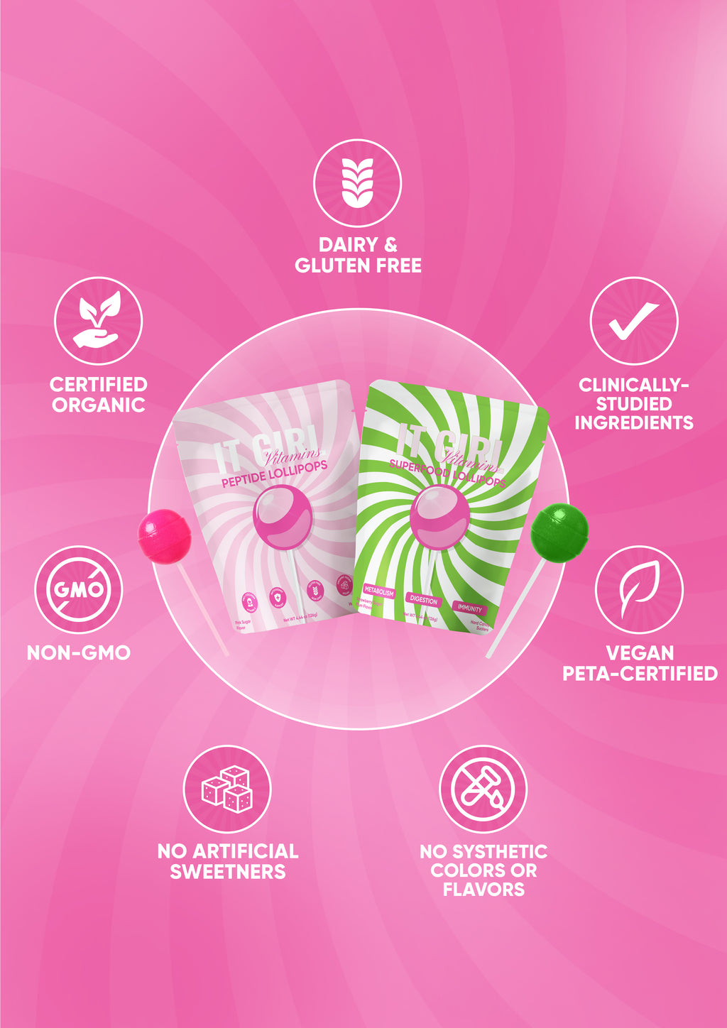 It Girl Power Pair Pop 🍭🍭 20pack