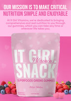 It Girl Fruit Snacks – Daily Superfoods Greens Gummies