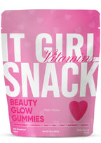 It Girl Vitamins Beauty Glow Gummies – Pink Strawburst marine collagen beauty gummies