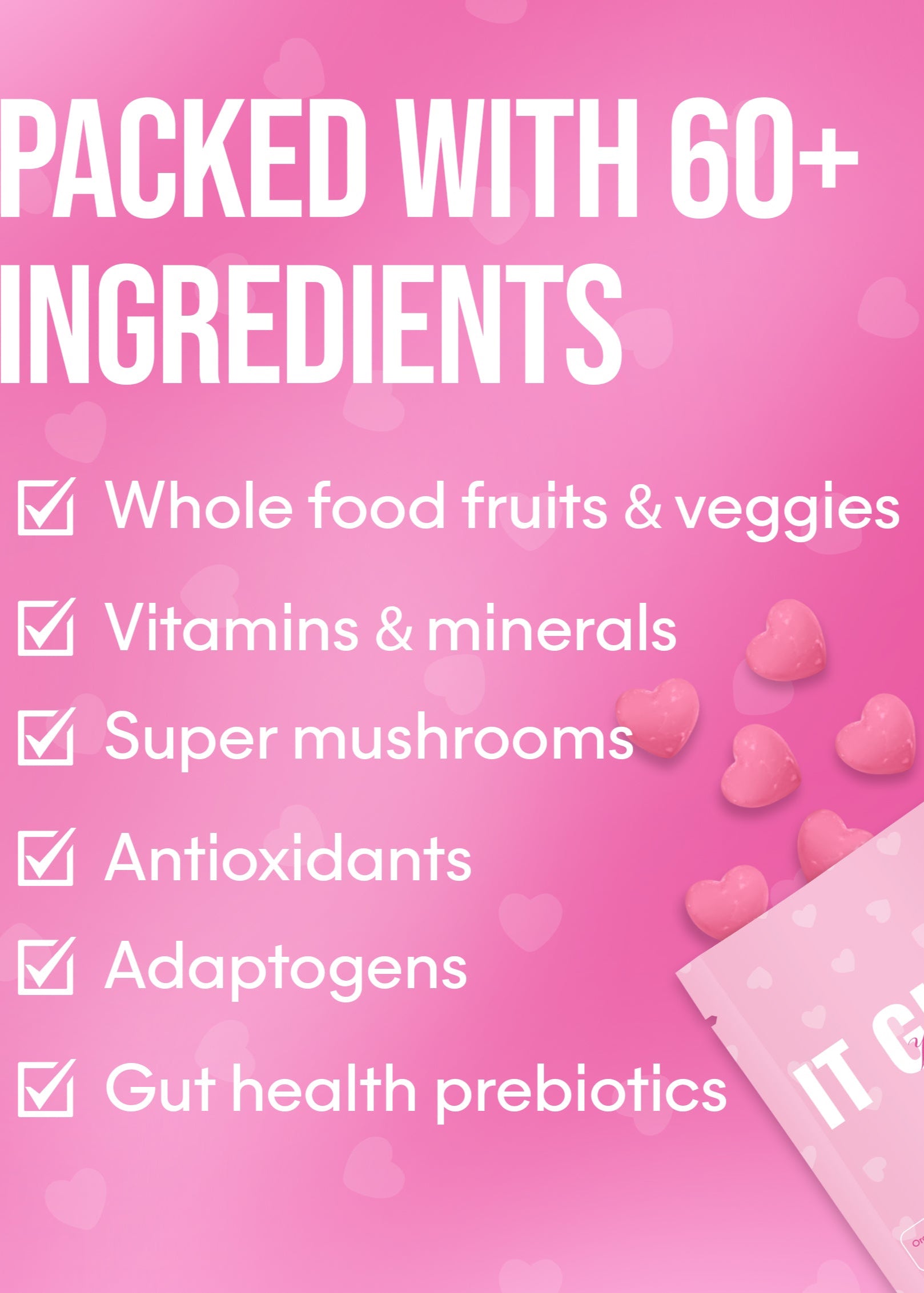 It Girl Fruit Snacks – Daily Superfoods Greens Gummies