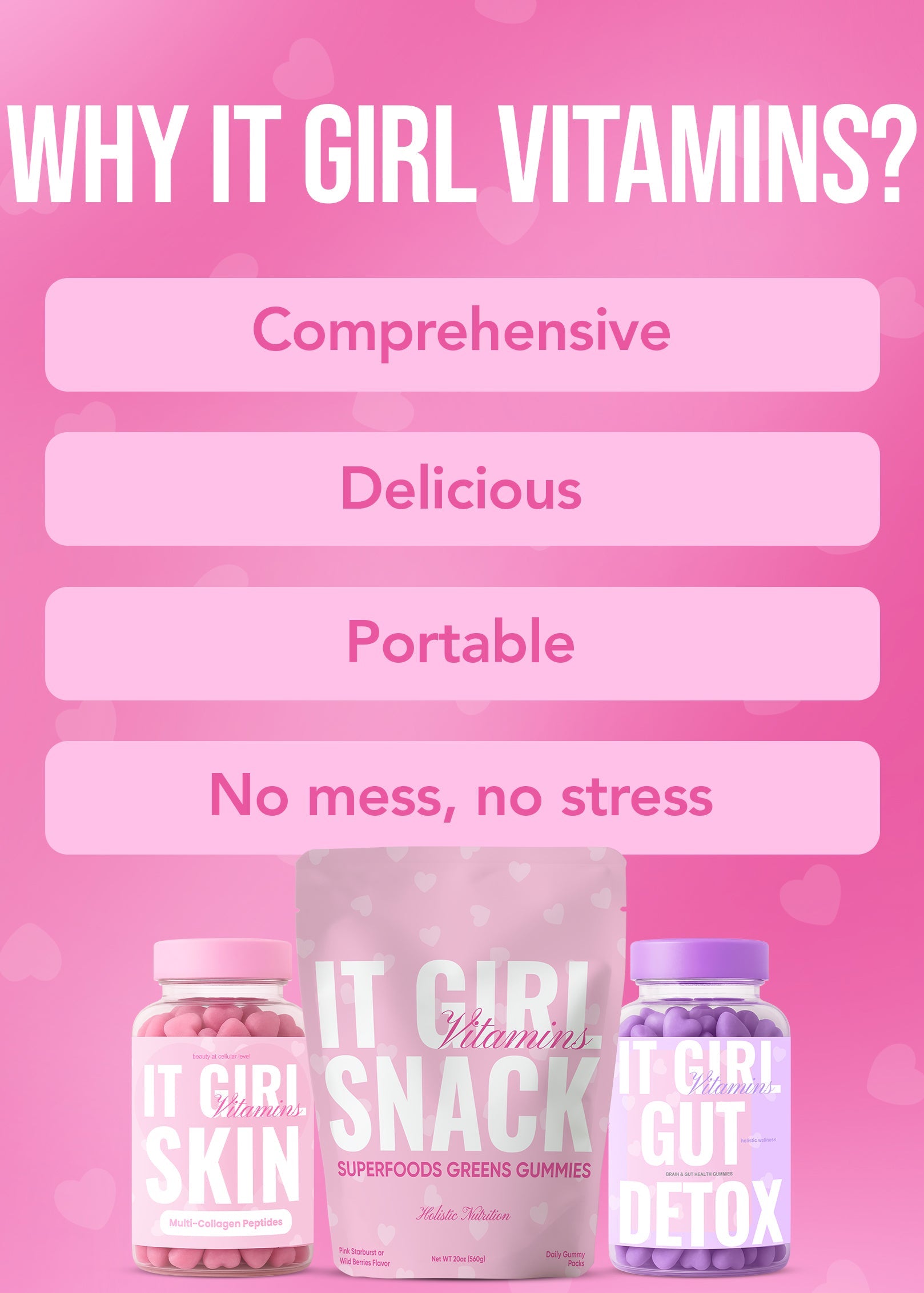 It Girl Fruit Snacks – Daily Superfoods Greens Gummies