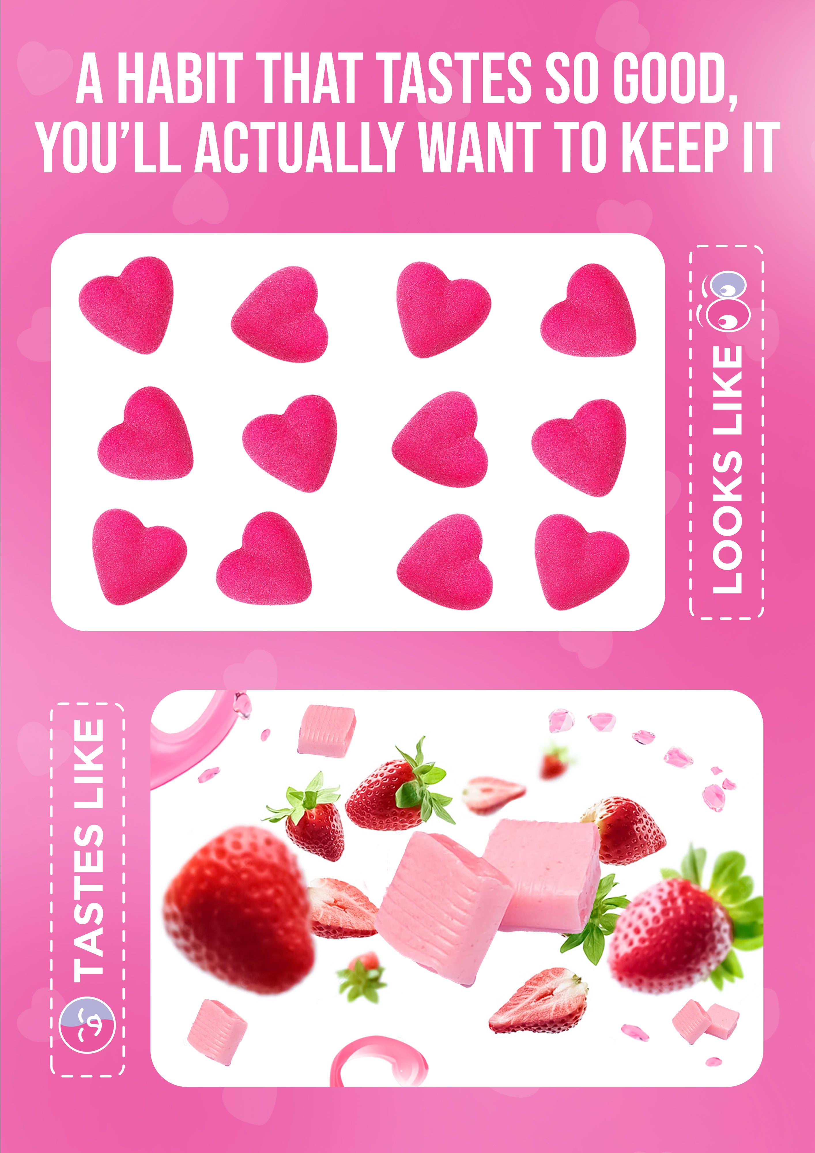 It Girl Fruit Snacks - Daily Superfoods Greens Gummies in Wild Berries