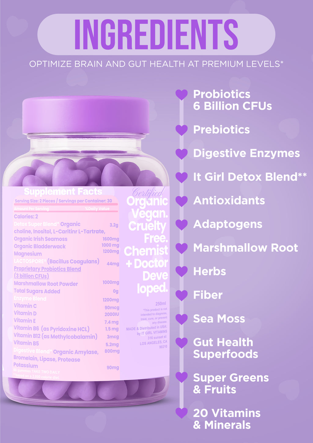 Everything It Girl: 5 Daily Gut Health & Beauty Wellness Formulas