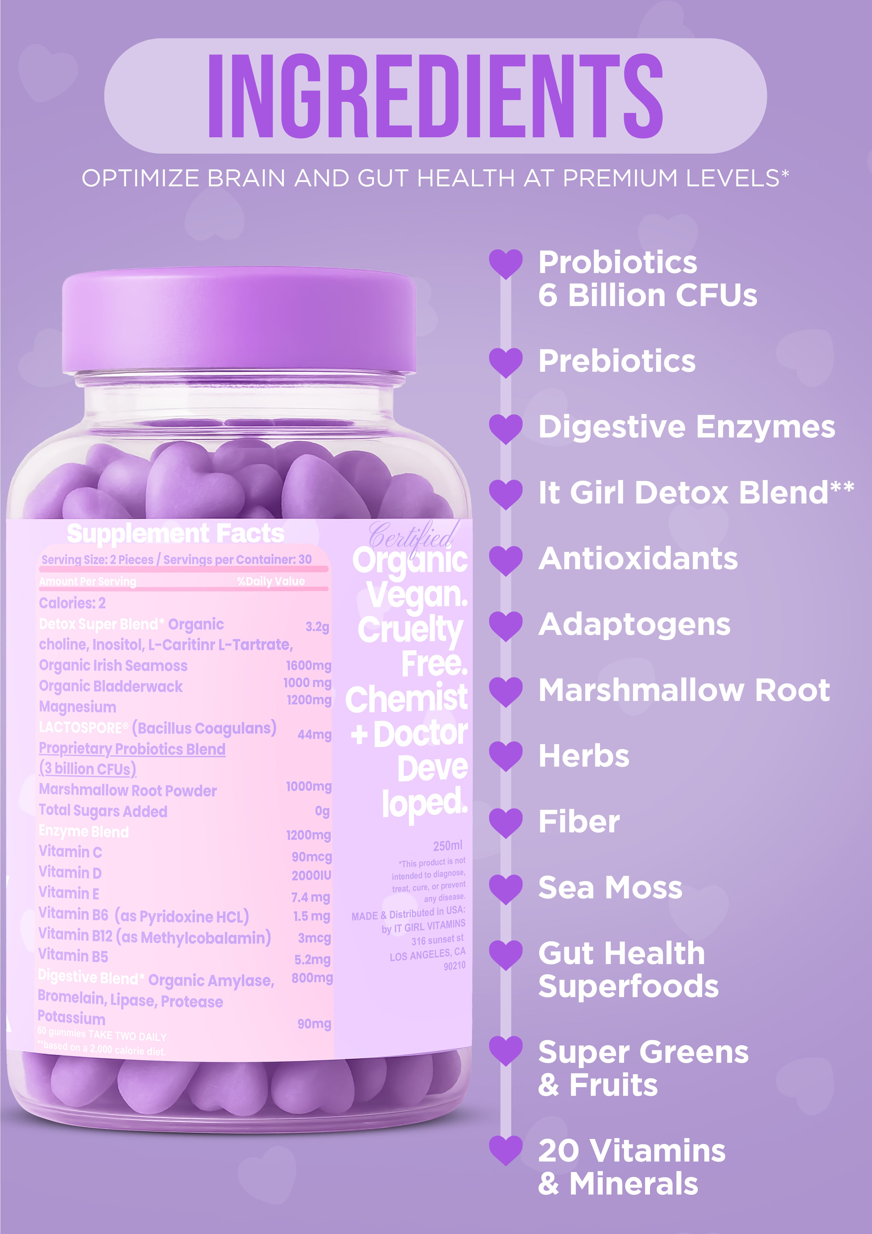 Everything It Girl: 5 Daily Gut Health & Beauty Wellness Formulas