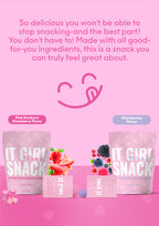 It Girl Snack - Superfoods Greens Gummies in Pink Starburst Flavor