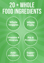 It Girl Greens Glow Pop™ 20 Gut Ingredients - Prebiotic Fiber + Probiotics