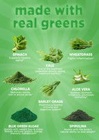 It Girl Greens Glow Pop™ 20 Gut Ingredients - Prebiotic Fiber + Probiotics