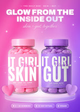 It Girl Skin and Gut Detox bottles together in the Daily Dynamic Duo bundle.